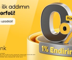 Yelo Bank-dan ilk kreditə özəl 1% endirim və 0% komissiya kampaniyası!
