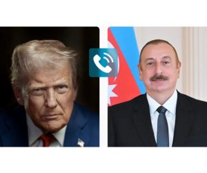 Əliyevlə Donald Tramp arasında telefon danışığı olub