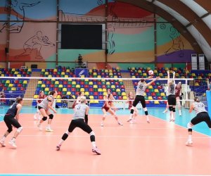 Qadın voleybolçulardan ibarət Azərbaycan millisi Bakıda iki yoxlama oyunu keçirib