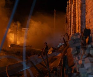 Russia and Ukraine trade heavy overnight strikes, causing casualties and damage