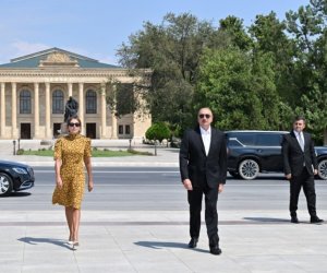 Prezidentin sosial media hesablarında Naxçıvan səfəri ilə bağlı videoçarx paylaşılıb