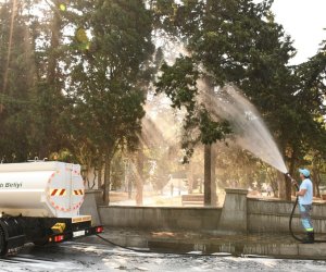 В Баку вымыли основные улицы и проспекты