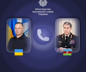 Переговоры глав МВД Азербайджана и Украины