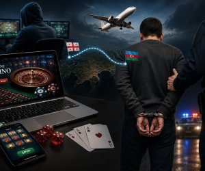 Azərbaycanda onlayn qumar dəstəsinin rəhbəri saxlanılıb