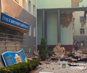 Rusiya Jitomirə zərbə endirib, 2 polis ölüb, 20 nəfər yaralanıb