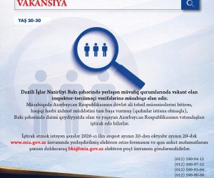 DİN-də işləmək istəyənlər üçün yeni vakansiya elan edilib