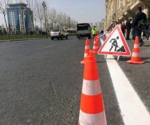Bakının Rövşən Əliyev küçəsinin bir hissəsində nəqliyyatın hərəkəti məhdudlaşdırılacaq