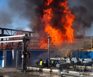 На Атырауском НПЗ в Казахстане произошел пожар
