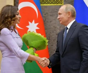 Владимир Путин поздравил Мехрибан Алиеву