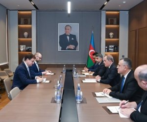 Джейхун Байрамов принял нового посла Австрии в Азербайджане
