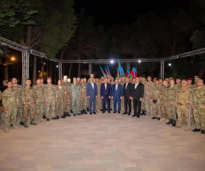 DTX-nin "Bilgəh" İstirahət mərkəzində Vətən müharibəsi iştirakçıları ilə görüş təşkil edilib