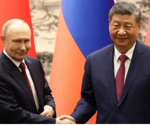 Putin və Si Cinpin arasında Bişkekdə görüş başlayıb