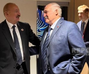 Bişkekdə Azərbaycan və Belarus prezidentlərinin görüşü olub