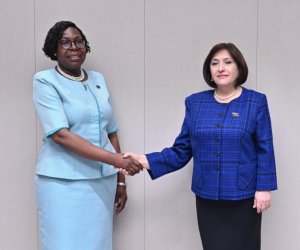 Milli Məclisin sədri Mozambikin Baş naziri ilə görüşüb