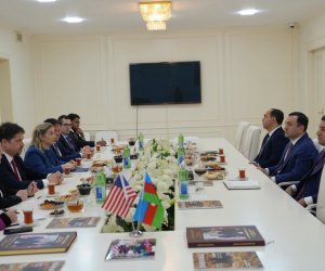 ABŞ nümayəndəsi İsmayıllıda iqtisadi əməkdaşlığı müzakirə etdi