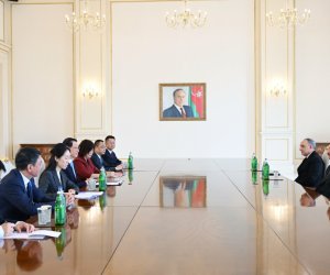 Əliyev Çin Baş prokurorunu qəbul edib