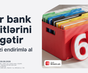 Kreditinizi Birbank-a gətirin 80 000 manatadək məbləği 6%-dək güzəştlə əldə edin