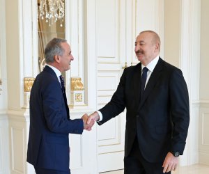 Алиев принял главу Парламентской ассамблеи ОБСЕ