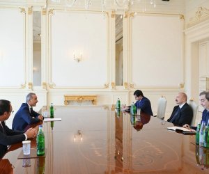 Əliyev ATƏT Parlament Assambleyasının prezidentini qəbul edib