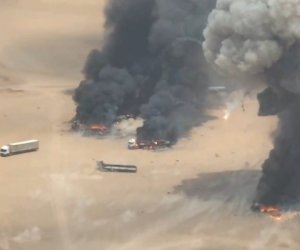 Хуситы ударили по военной колонне саудитов