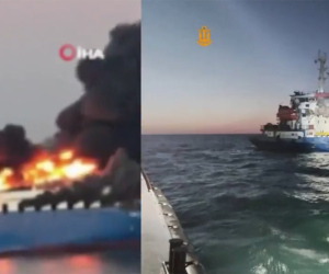 Odessa yaxınlığında dron hücumuna məruz qalan gəmidə 2 azərbaycanlı dənizçi ölüb
