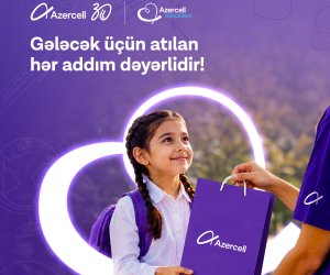 Azercell Könüllüləri yeni tədris ili ərəfəsində məktəblilərə dəstək oldu