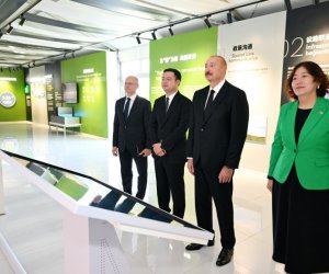 Prezident İlham Əliyev &ldquo;Qobustan&rdquo; Günəş Elektrik Stansiyasının açılışında iştirak edib