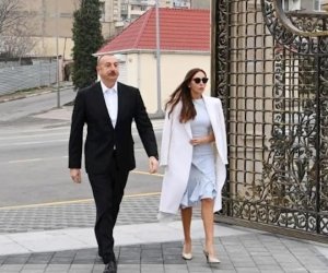 
Prezident və xanımı &ldquo;Meysari Grand Hotel & SPA&rdquo; kompleksinin açılışında