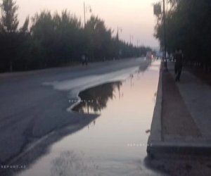 Cəlilabadda içməli su xəttində qəza baş verib - Yenilənib