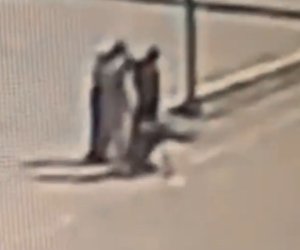 Bakıda düz xətti qırıq-qırıq xəttə çevirənlər kameraya düşüb- Video