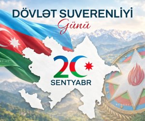 Bu gün Azərbaycanda Dövlət Suverenliyi Günüdür
