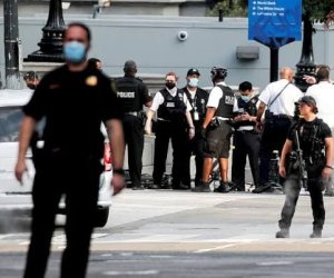 Возле Белого дома задержали мужчину, требовавшего встречи с Трампом