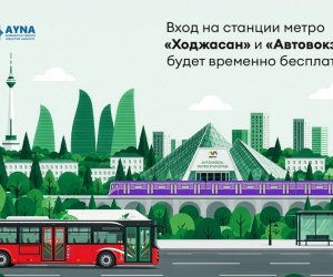 Станции метро &laquo;Ходжасан&raquo; и &laquo;Автовокзал&raquo; бесплатно: в Баку внедрили изменение в управлении транспортом