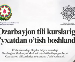 Özbəkistanda Azərbaycan dili kursları fəaliyyətə başlayacaq