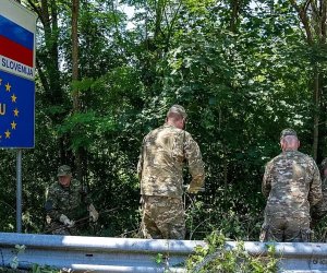 При попытке пересечь границу между Хорватией и Словенией погибли пять мигрантов