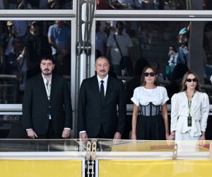 Prezidentin sosial media hesablarında "Formula 1"ə dair videoçarx paylaşılıb
