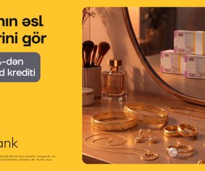 Yelo Bank qızıl sahiblərinə aylıq 1%-dən kredit təklif edir