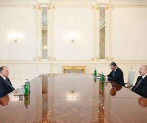 İlham Əliyev Beynəlxalq Cüdo Federasiyasının prezidentini qəbul edib