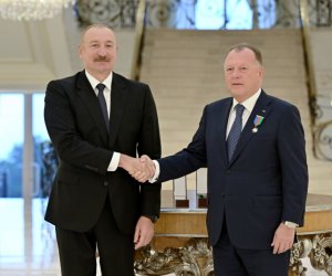 İlham Əliyev Beynəlxalq Cüdo Federasiyasının prezidentini "Dostluq" ordeni ilə təltif edib