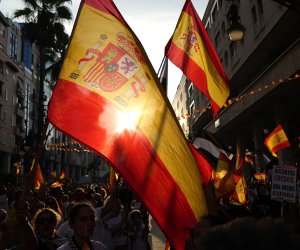 Протесты в Испании