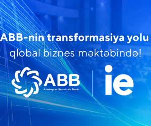 
Qlobal IE Biznes Məktəbi ABB-nin transformasiya təcrübəsini
tədris nümunəsinə çevirdi