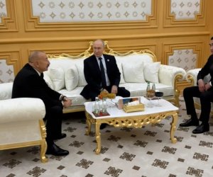 Putinlə Əliyevin görüşü olub