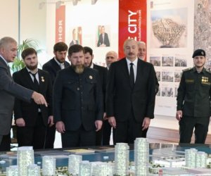 Ильхам Алиев и Рамзан Кадыров посетили &laquo;Баку Белый город&raquo;