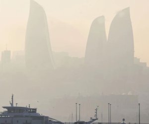 
Bakıda və Abşeron yarımadasında tozlu hava hökm sürür