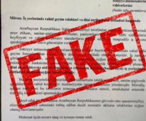 Səhiyyə Nazirliyinin adından yayılan hicabla bağlı məktubun saxta olduğu bildirilib