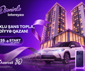 Azercell-in yubiley lotereyasında Fakturasız xətt abunəçiləri üçün hər həftə 7 iPhone və bir Toyota Corolla Cross uduşa çıxarılır!