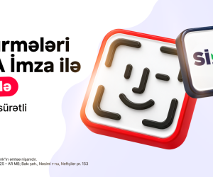 Birbank-da köçürmələri SİMA İmza ilə təsdiqləmək daha rahatdır