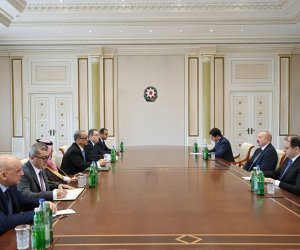 Əliyev İslam Əməkdaşlıq Təşkilatının baş katibini qəbul edib