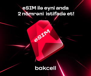 Bakcell eSIM ilə eyni anda iki nömrədən istifadə edin