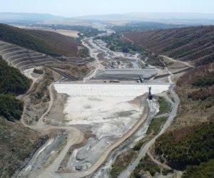 Qəbələdə Yengicə su anbarının tikintisi davam etdirilir